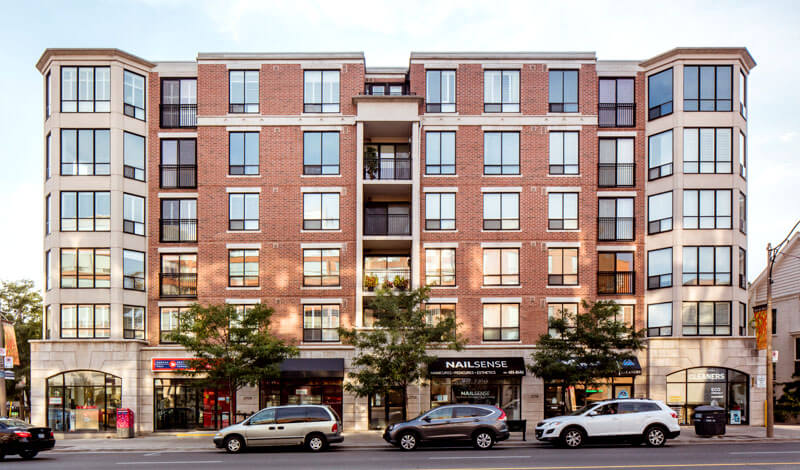 Alexandra Gate Exterior Showing Front of Building from Head On