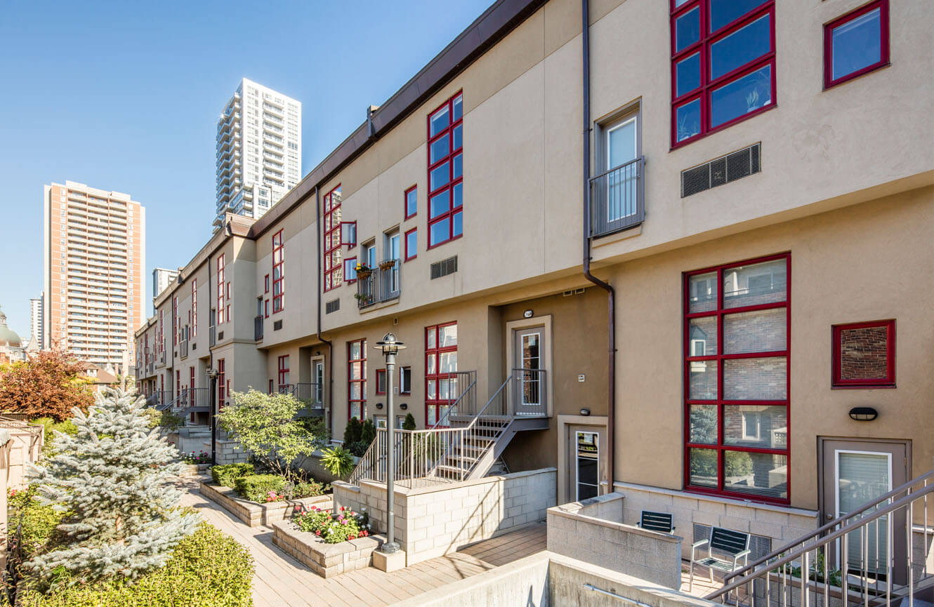 Earl Lofts Exterior Showing Front of Building from the Right Hand Side