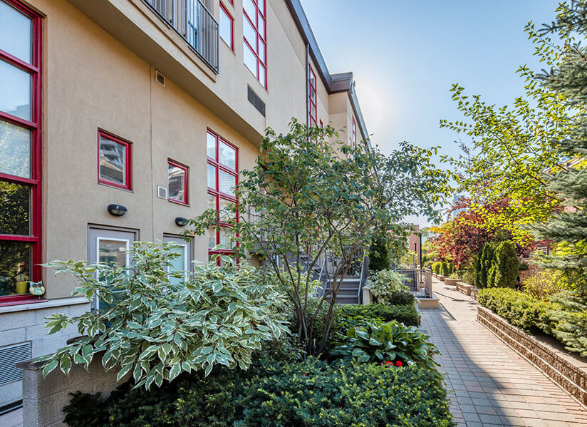 Earl Lofts Exterior Showing Front of Building from the Left Hand Side