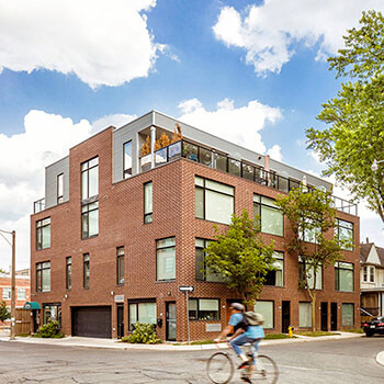 Leslieville Lofthouses Exterior