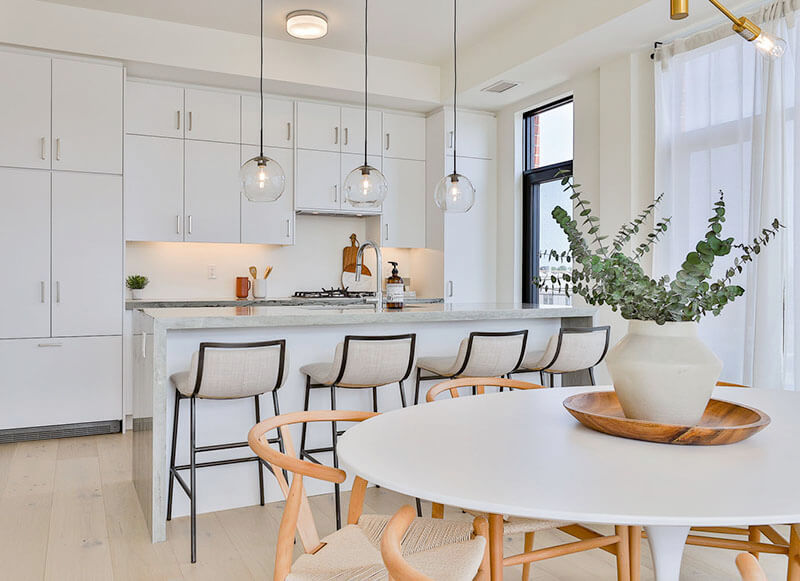 Sunday School Lofts Interior Showing Dining and Kitchen Areas