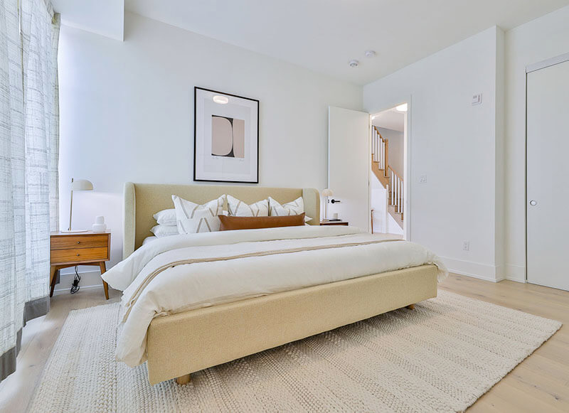 Sunday School Lofts Interior Showing Master Bedroom