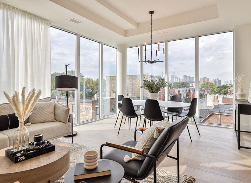 The Lofthouse Suite Interior Showing Living Area